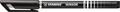 Fineliner, 0,3 mm, STABILO, "Sensor", black