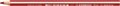 Coloured pencil, triangular, maxi, STABILO "Trio thick", cherry red