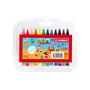 Wax crayon, in plastic box, STABILO "Yippy-wax", 12 assorted colors