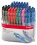 Ballpoint pen display, 0,38 mm, retractable, STABILO "Liner 308", assorted colours