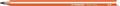 Graphite pencil, HB, triangular, maxi, STABILO "Trio", orange