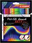 Fibrepen set, 1 mm, STABILO "Pen 68", 18 different colours