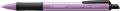 Ballpoint pen, 0,5 mm, push button, grayish purple barrel, STABILO "Pointball NatureCOLORS Wildflowers", blue