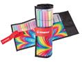 Fibre pen rollable set, 1 mm, STABILO 