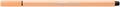 Fibre pen, 1 mm, STABILO "Pen 68", light orange