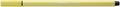 Fibre pen, 1 mm, STABILO "Pen 68", mustard