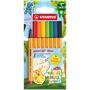Fine tip pen set, 0.4 mm, STABILO "Point 88 Mini Animal Vibes", 8 different colours