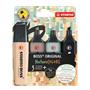 Highlighter, 2-5 mm, STABILO "BOSS original NatureCOLORS", 4 assorted colors