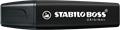 Highlighter, 2-5 mm, STABILO "BOSS original", black