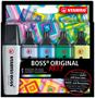 Highlighter set, 2-5 mm, STABILO "BOSS original Arty",  5 cold colours