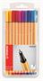 Fineliner set, 0,4 mm, STABILO 