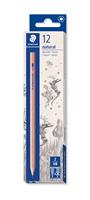 Graphite pencil, HB, hexagonal, STAEDTLER “Noris® natural 130 60N”