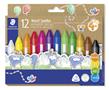 Wax crayons, STAEDTLER "Noris® Jumbo 228 14", 12 different colours