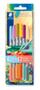 Fibrepen set, 1/3 mm, double-ended, washable, STAEDTLER® "3280", multiverse, 6 different colours