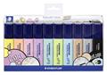 Highlighter, 1-5 mm, STAEDTLER "Textsurfer Classic Pastel", 10 different colours