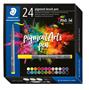 Fibrepen set, 1 mm, STAEDTLER® "371", 24 different colours