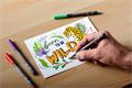 Fibre pen set, 1 mm, STAEDTLER® 