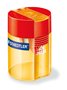Sharpener, 1 hole, with container, STAEDTLER, assorted colours