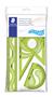 Ruler set, plastic, flexible, 4 pieces, STAEDTLER 