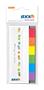 Marker labels, paper, 7x30 sheets, 45x15 mm, STICK N, rainbow colors