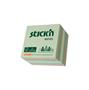 Self-adhesive cube note, 76x76mm, 400 sheets, STICK N, forest colors pastel mix
