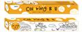 Coloring roll, self-adhesive, 31x355 cm, STICK N, fun afternoon