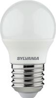 LED, E27, kisgömb, 4,2W, 470lm, 4000K (CW), SYLVANIA 