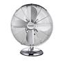 Desk fan, 30 cm, 45 W, TECHWOOD, chrome