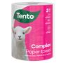 Hand towel, 1 roll, 3 plies, 220 sheets, TENTO 