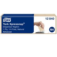 Napkins for dispenser, 1 ply, 21,3x33 cm, N4 system, Advanced, TORK 