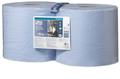 Cleaning wipes, roll, 26,2 cm diameter, W2 system, 3 ply, TORK "Industrial Heavy-duty", blue