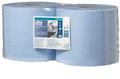 Cleaning wipes, roll, 26, cm diameter, W1/W2 system, 2 ply, TORK "Plus", blue