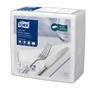 Napkin, 1/4 folded, 2 plies, 39,5x39 cm, Advanced, TORK "Texturált Dinner", white
