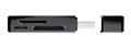 Cardreader, for SD + MicroSD card, USB 3.2 gen1, 