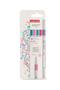 Fineliner set, 0,4 mm, UNI "Emott Candy Pop", 5 assorted colors