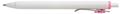 Gel pen, 0,25mm, retractable, UNI "Uni-ball one", light pink