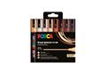 Decormarker set, 1,8-2,5 mm, UNI "Posca PC-5M", 8 assorted portrait colours