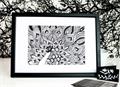Drawing marker, 0,2 mm, UNI PIN, black
