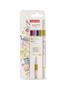 Fineliner set, 0,4 mm, UNI "Emott Retro", 5 assorted colors