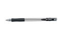 Ballpoint pen, 0,3 mm, with cap, UNI "SG-100 Lakubo", black