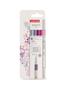 Fineliner set, 0,4 mm, UNI "Emott Floral", 5 assorted colors