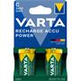 Rechargeable battery, C baby, 2x3000mAh, pre-charged, plastic-free, VARTA "Power"