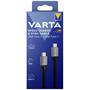 USB cable, USB-C – USB-C, 2m, VARTA