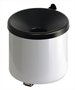 Ashtray, wall mounting, steel, VEPA BINS, white
