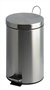 Pedal bin, metal, 20 l, VEPA BINS, chrome
