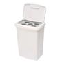 Cup-collector, 50 l, plastic, VEPA BINS, white