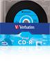 CD-R disc, bakelite-like surface, AZO, 700MB, 52x, 10 pcs, slim case, VERBATIM 