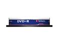 DVD+R disc, AZO, 4,7GB, 16x, 10 pcs, spindle, VERBATIM