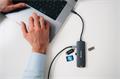 USB-HUB, USB-C PD/2xHDMI/3xUSB-A/SD/mSD, VERBATIM