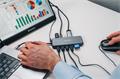 USB-HUB, USB-C PD/2xHDMI/VGA/LAN/3xUSB/USB-C/2xUSB 2.0/SD/mSD/3,5jack VERBATIM